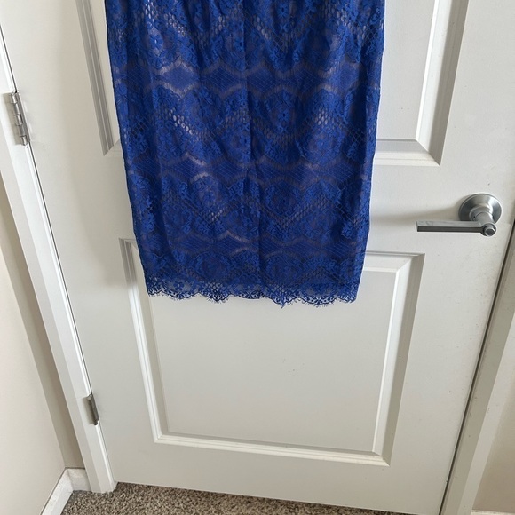 Tadashi Shoji Blue Lace Dress - Picture 4 of 11